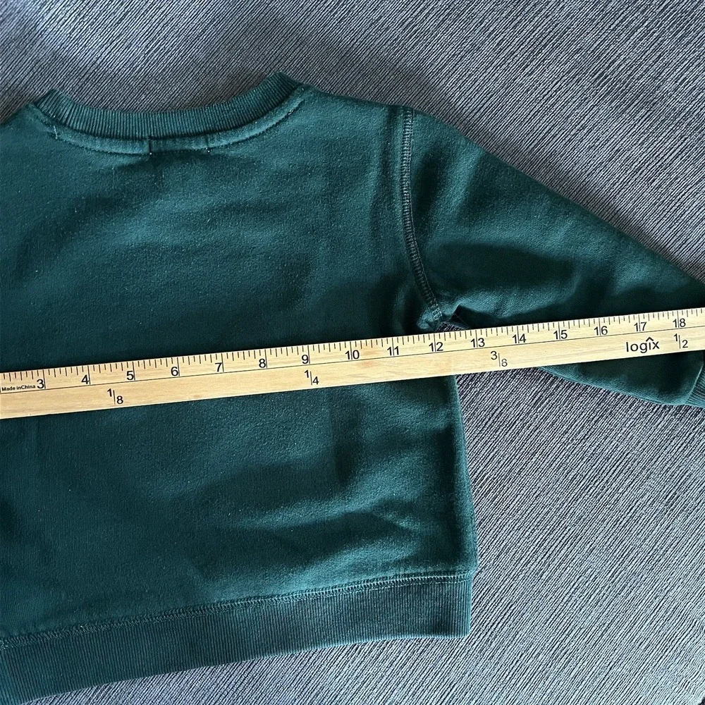 Polo Ralph Lauren Baby Dark Green Polo Bear Crewneck Sweatshirt 24 Months Cozy